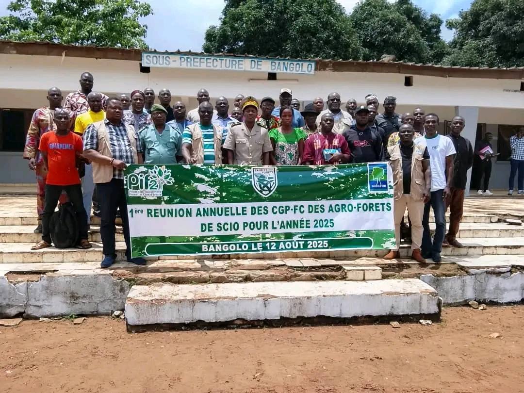 Agroforêt de Scio : la SODEFOR présente le contrat agroforestier intérimaire aux membres du Comité de Gestion Participative