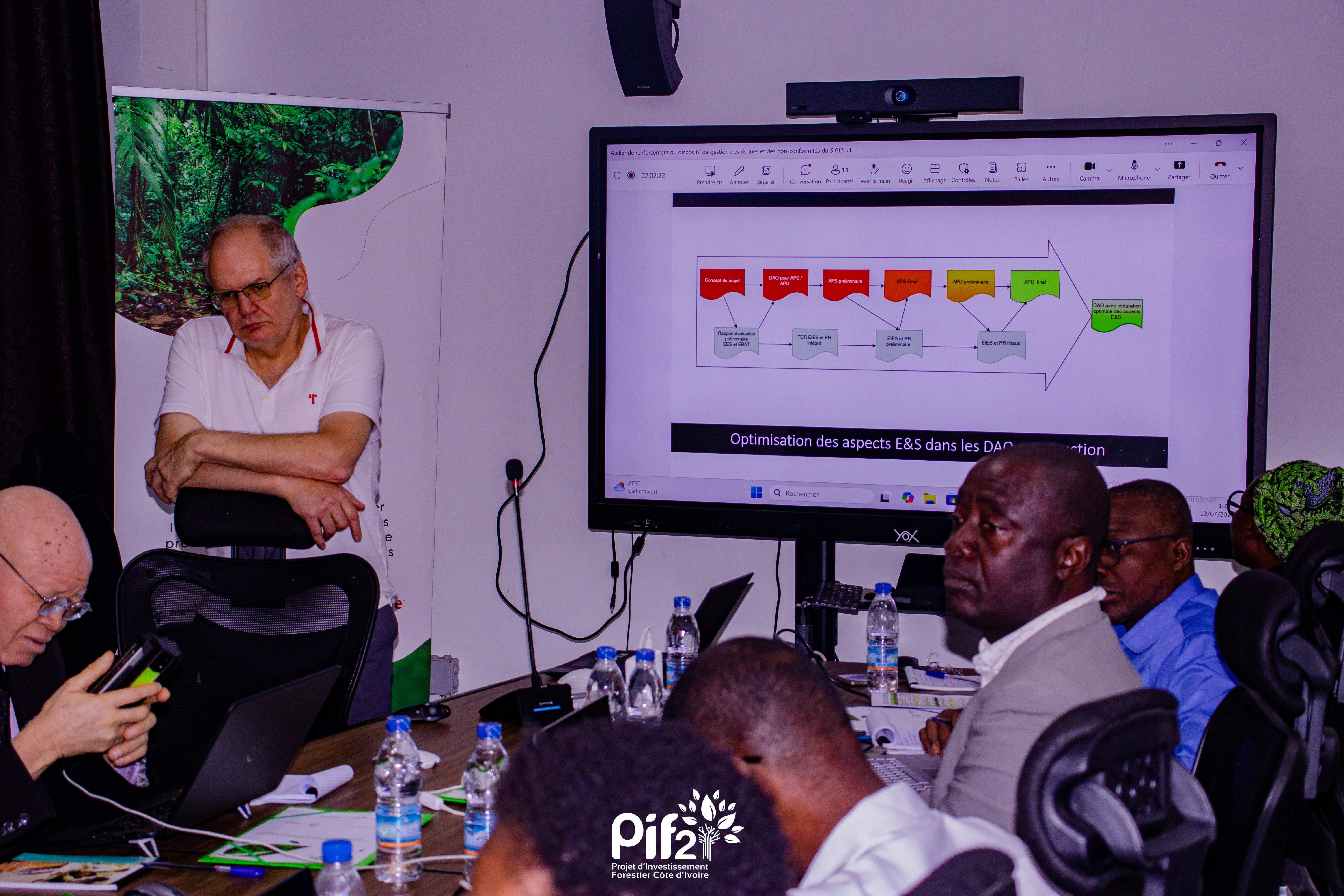 Un atelier de renforcement des capacités des acteurs du PIF2 sur la gestion des risques et des non conformités du SIGES