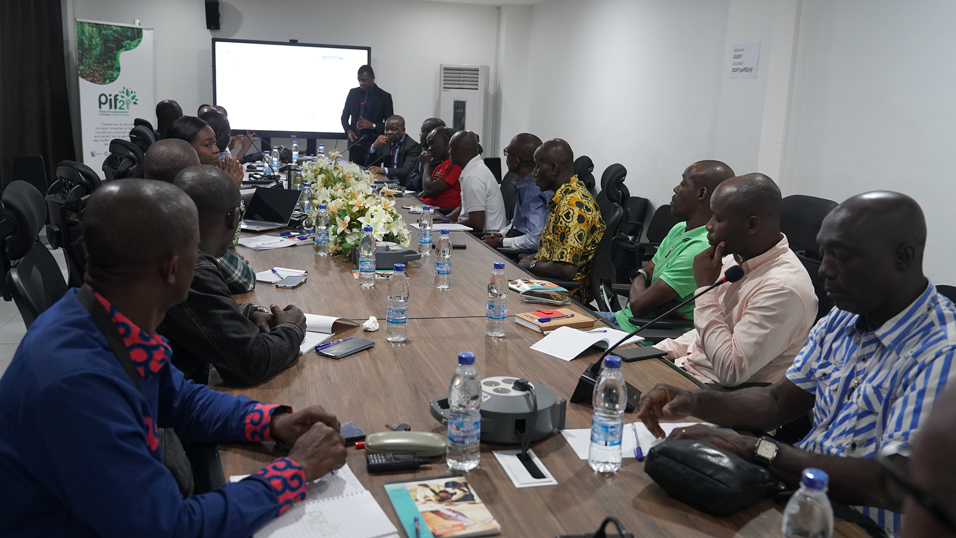 Atelier de renforcement des capacités des chauffeurs de l' UCP PIF2 et des structures et agences d'exécution.